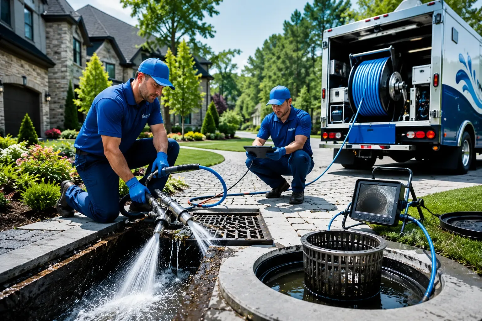Local outdoor drain cleaning professionals in Woodstock, OH